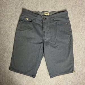 Vans Men's Size 30x10 Gray Heather Denim Look Walk Shorts Y2K Active Skate
